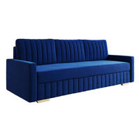 SOFA Blau Bella - Blau, Textil (217/92/85cm) - Sepro Meble