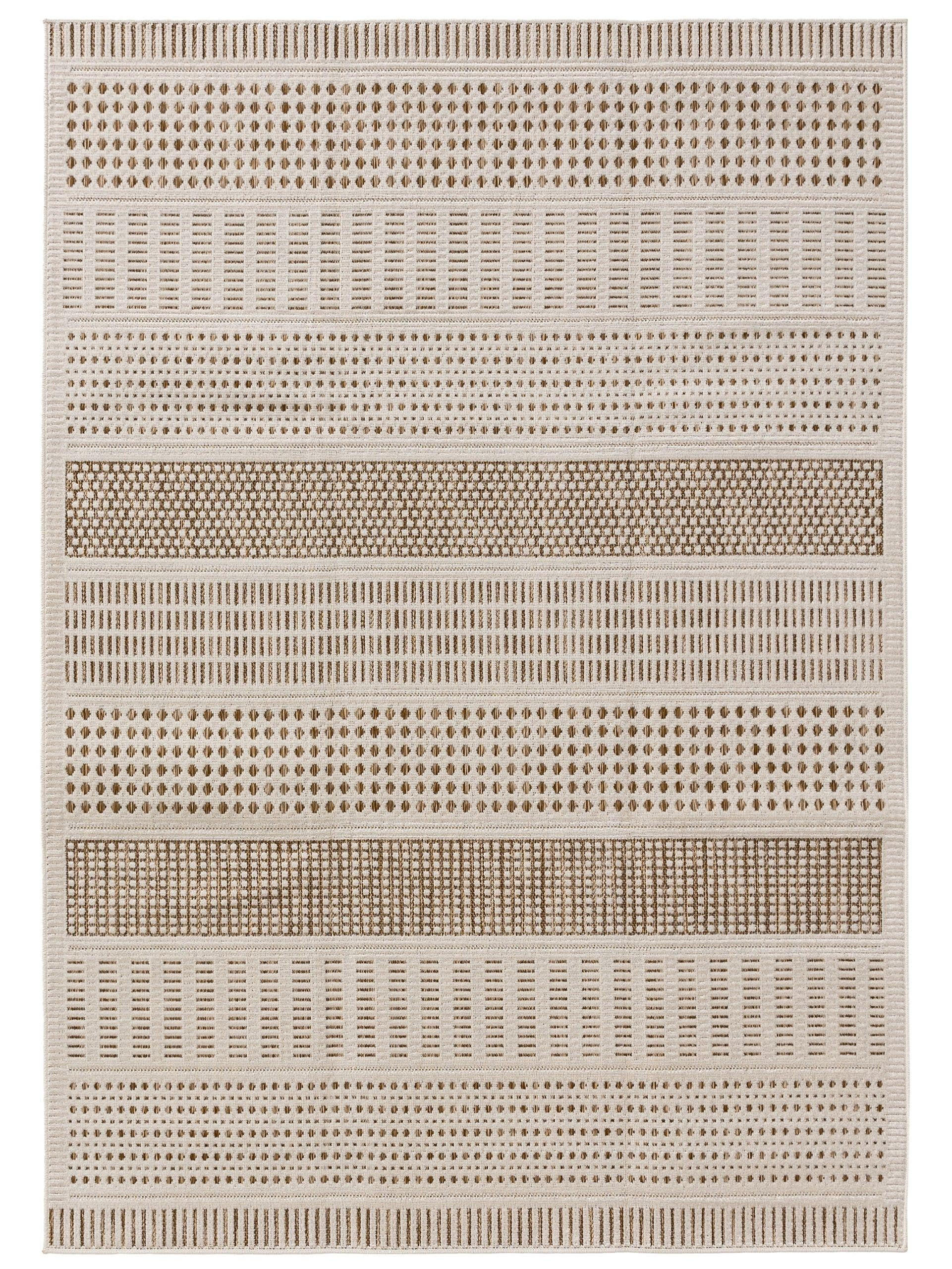 OUTDOORTEPPICH Kaleo Cream/Beige 200x300 cm - Creme, Kunststoff (200/300cm) - benuta