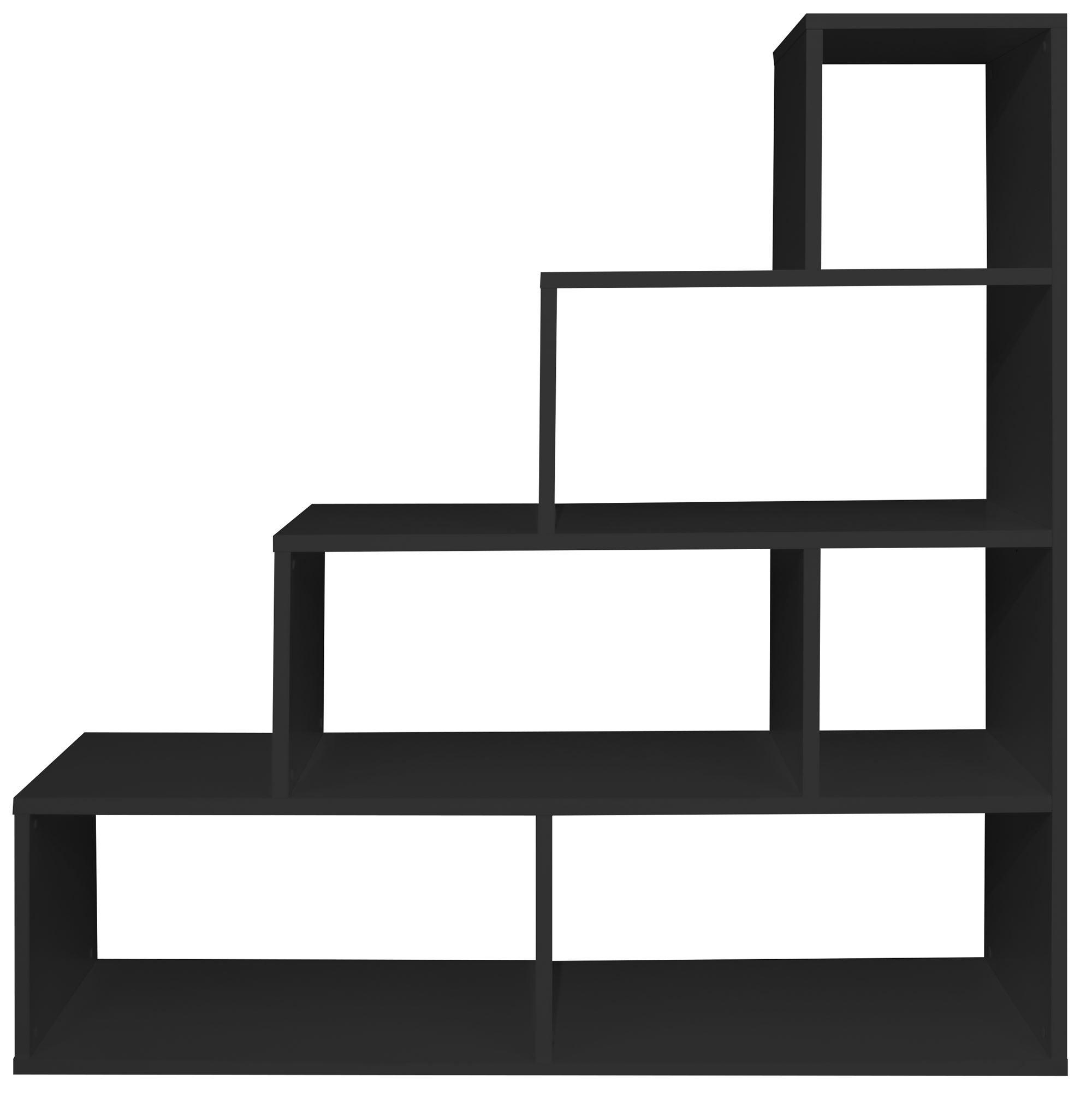 RAUMTEILER Eleora 120x40x122 aus Holzwerkstoff in der Farbe anthrazit - Anthrazit, Kunststoff (120/122/40cm) - 58aufmkessel