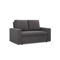 SOFA Neo mit gerader Armlehnen dunkelgrau - Dunkelgrau, Textil (148/90/87cm) - SIMKAM Furniture