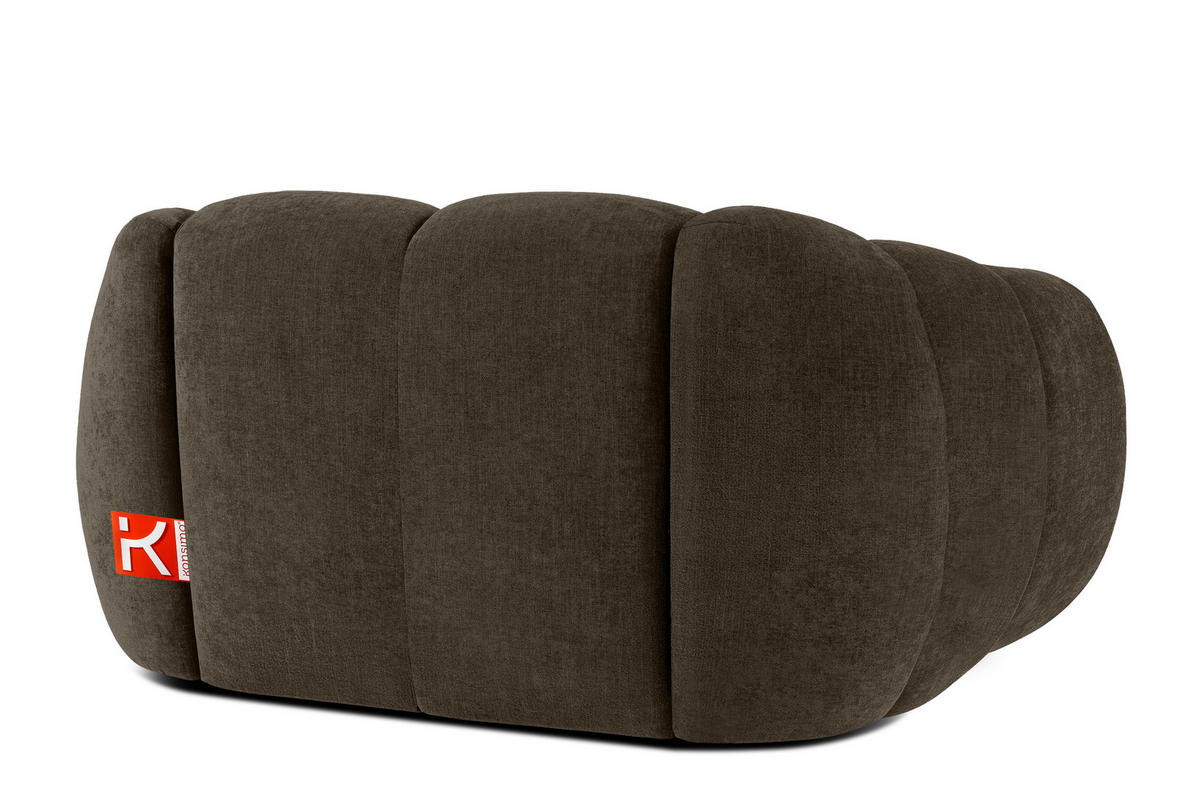 SESSEL FLAVA, Braun - Braun, Holz/Holzwerkstoff (160/76/100cm) - KONSIMO®