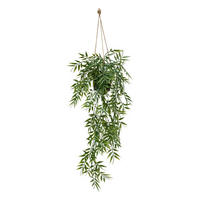 BAMBUS im Topf Liora 10/10/75 cm - Grün, Kunststoff (75cm) - Atmosphera Createur d´interieur