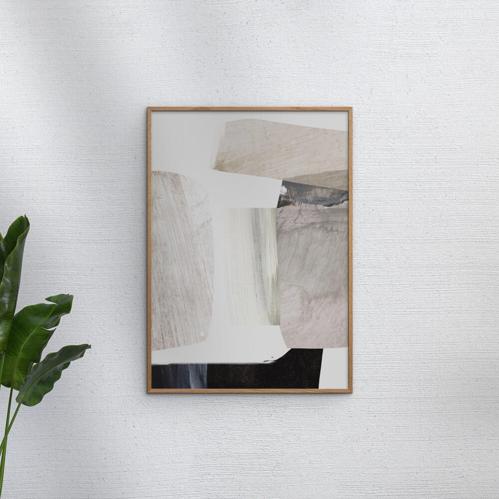 POSTER Dan Hobday - Clay - Naturfarben, Papier (70/100/0.1cm) - Poster&Frame