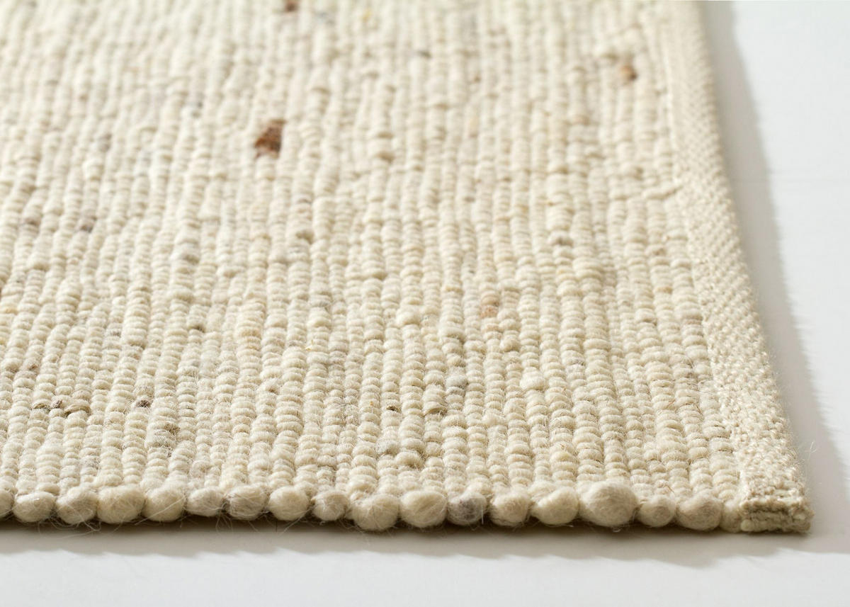 HANDWEBETEPPICH 250/340 cm Leutasch - Creme, Naturmaterialien (250/340cm) - Steffensmeier