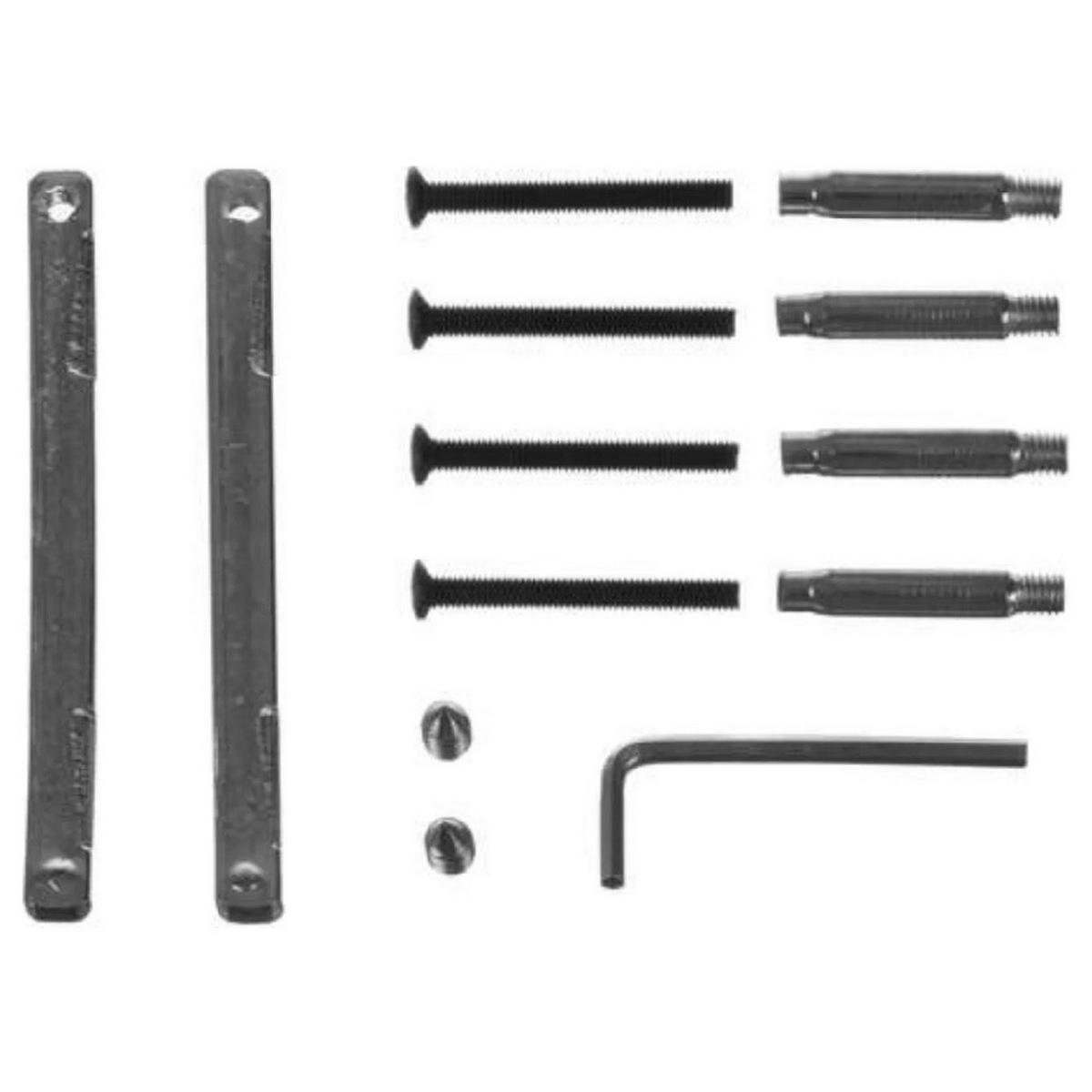 TÜRGRIFF Matt-schwarz für Innentüren - Schwarz, Metall (23/8/9cm) - MCBOSON