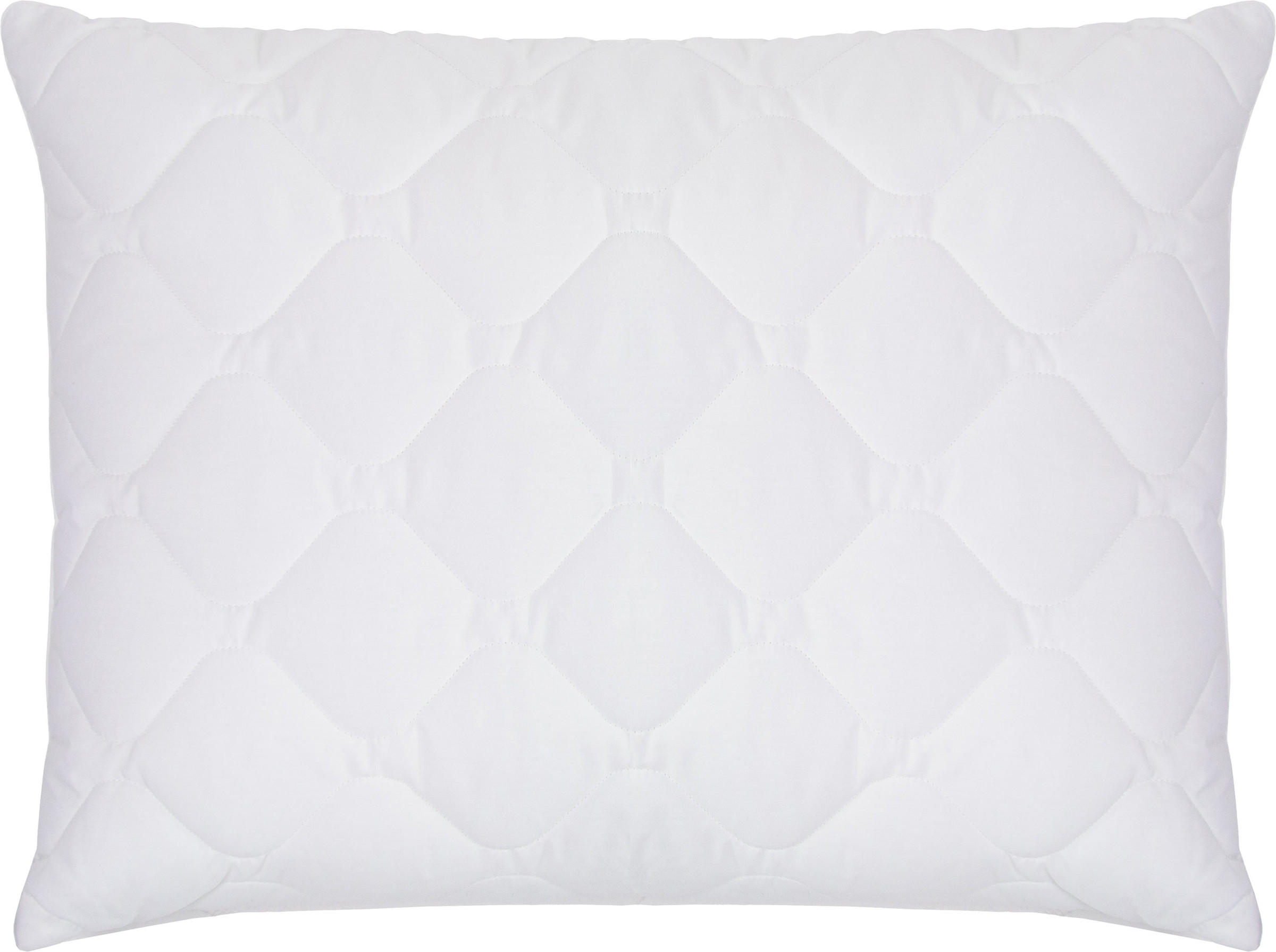 KISSEN, 60x80 cm, 100% Polyester-Hohlfaser Füllung, Weiß - Weiß, Textil (60/80cm) - Zollner