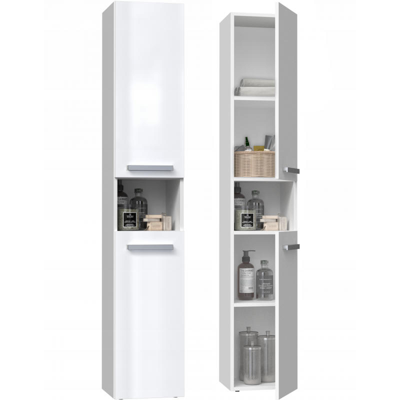 RAUMHIRSCH FURNITURE KOUZELNA SKŘÍŇ Bílá, lesklá bílá 31/174/30