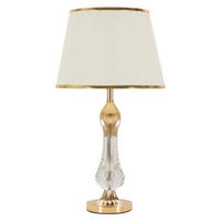 TISCHLEUCHTE Bratislava 59 cm - Beige, Metall (33/33/59cm) - Mauro Ferretti