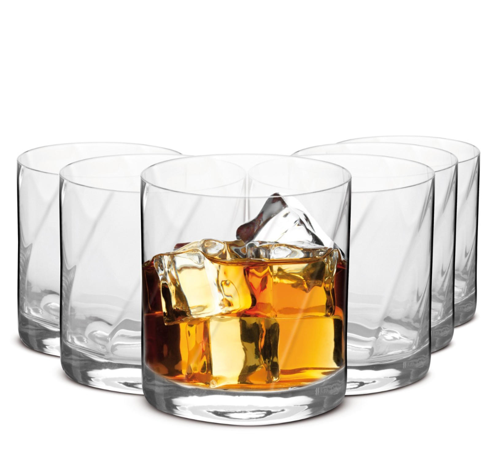 WHISKYGLÄSER 6er-Set 320 ML - Transparent, Glas (0.32L) - Krosno Glass