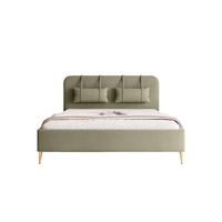 POLSTERBETT Rexal 200x200 cm, Olive - Olivgrün, Textil (200/200cm) - Fedve