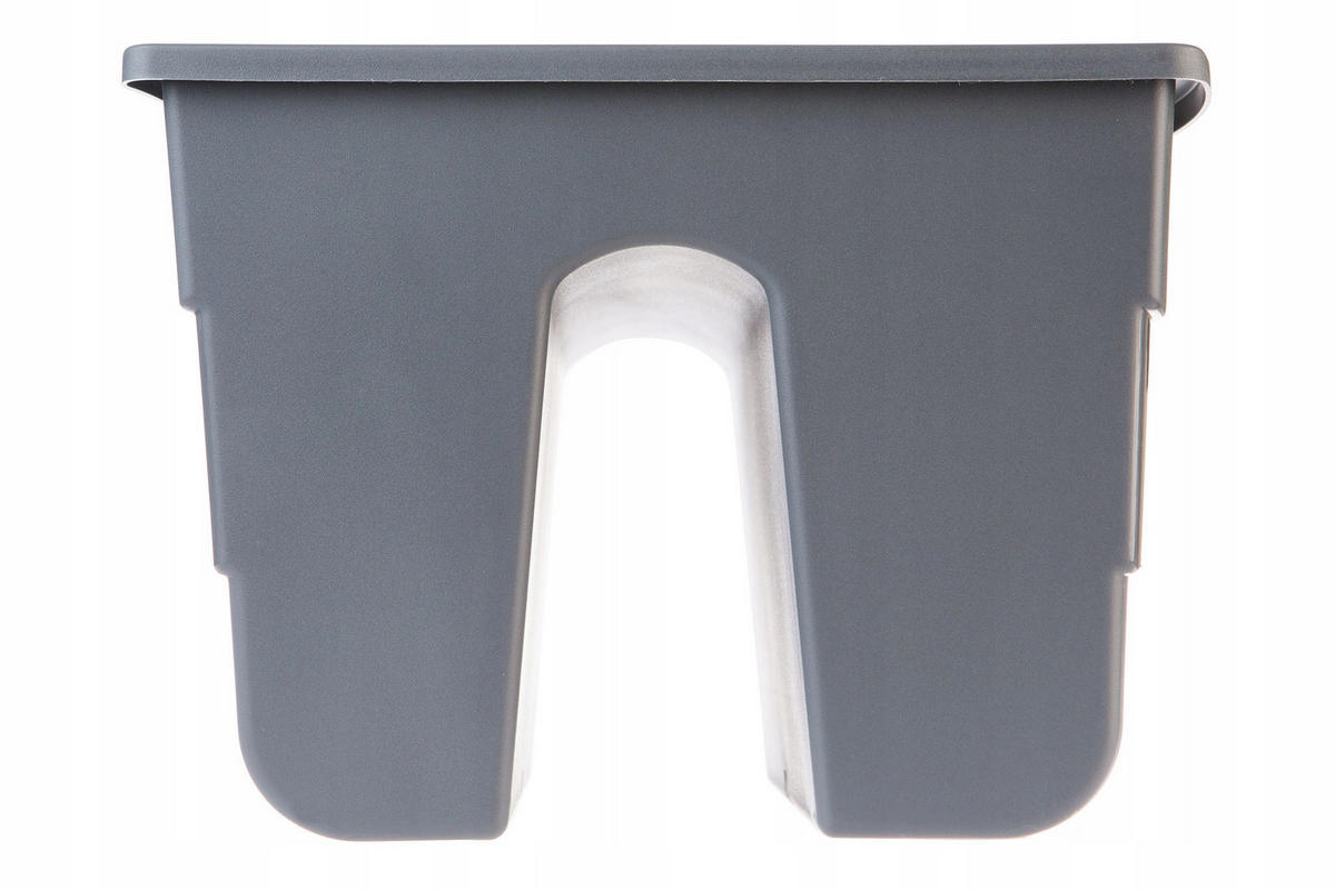 BALUSTRADENKASTEN 30 cm, Graphit - Graphitfarben, Kunststoff (28/30cm) - KADAX