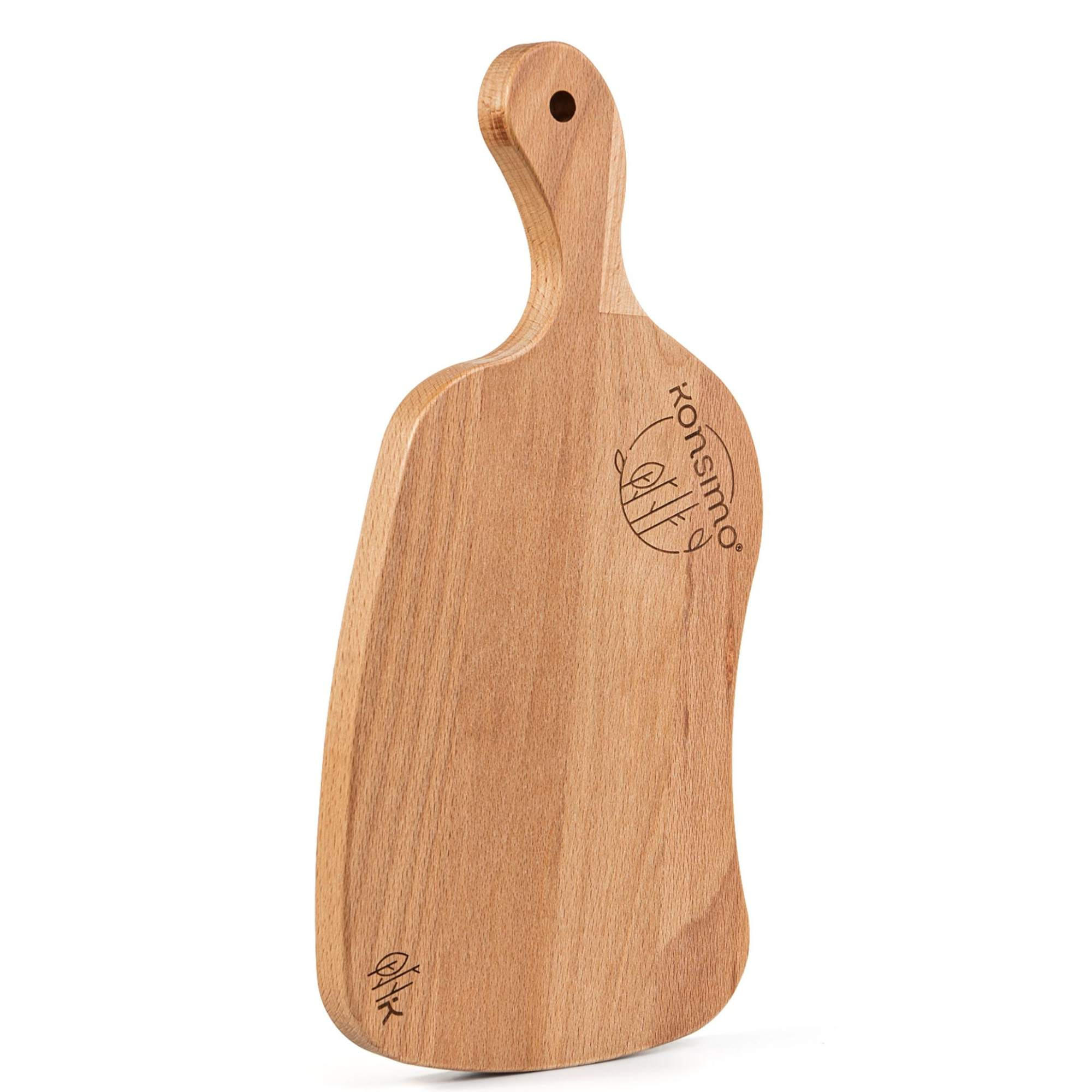 SCHNEIDEBRETT Holz Buche geölt LIVO - Buchefarben, Holz (16/33cm) - KONSIMO®