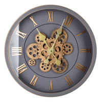 WANDUHR Ramsey grau 40/40/40 cm Kunststoff - Grau, Kunststoff (40/40/40cm) - Mondex