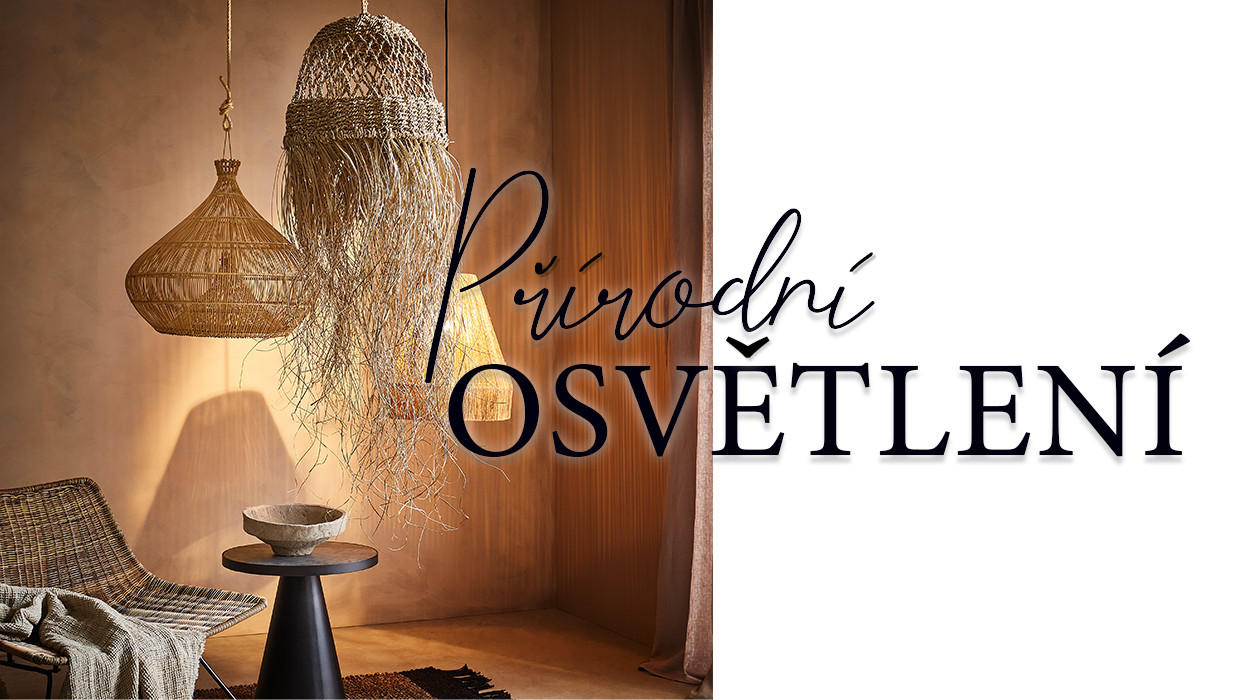 Boho osvětlení