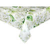 TISCHDECKE Landlust-Hortensie weiß 130/220 cm - Weiß/Grün, Textil (130/220cm) - beties Heimtextil