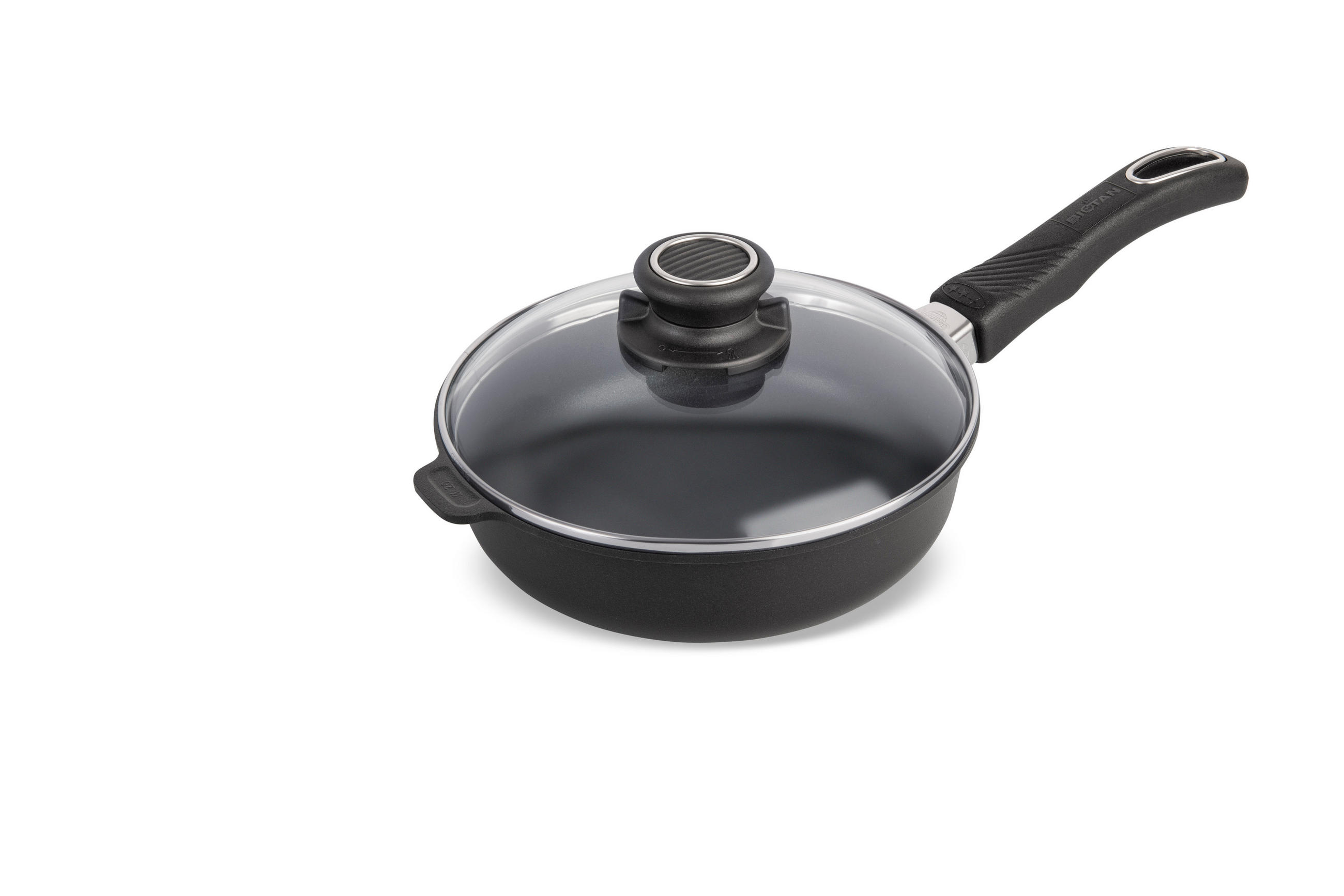 HOCHRANDPFANNE Ø20cm - Schwarz, Kunststoff/Metall (20cm) - Gastrolux