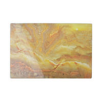 SCHNEIDEBRETT Aria Orange 30/20/2 cm Glas - Orange, Glas (20/30cm) - Mondex