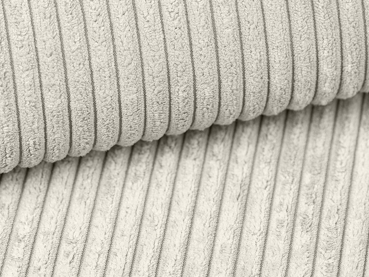 SESSEL mit gerader Rückenlehne - 1 -Sitzer - Samt - beige - AMELIA - Beige, Textil (120/85/86cm) - Vente-Unique