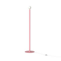 STEHLEUCHTE Puro - Pink, Metall (40/40/165cm) - Lumicom