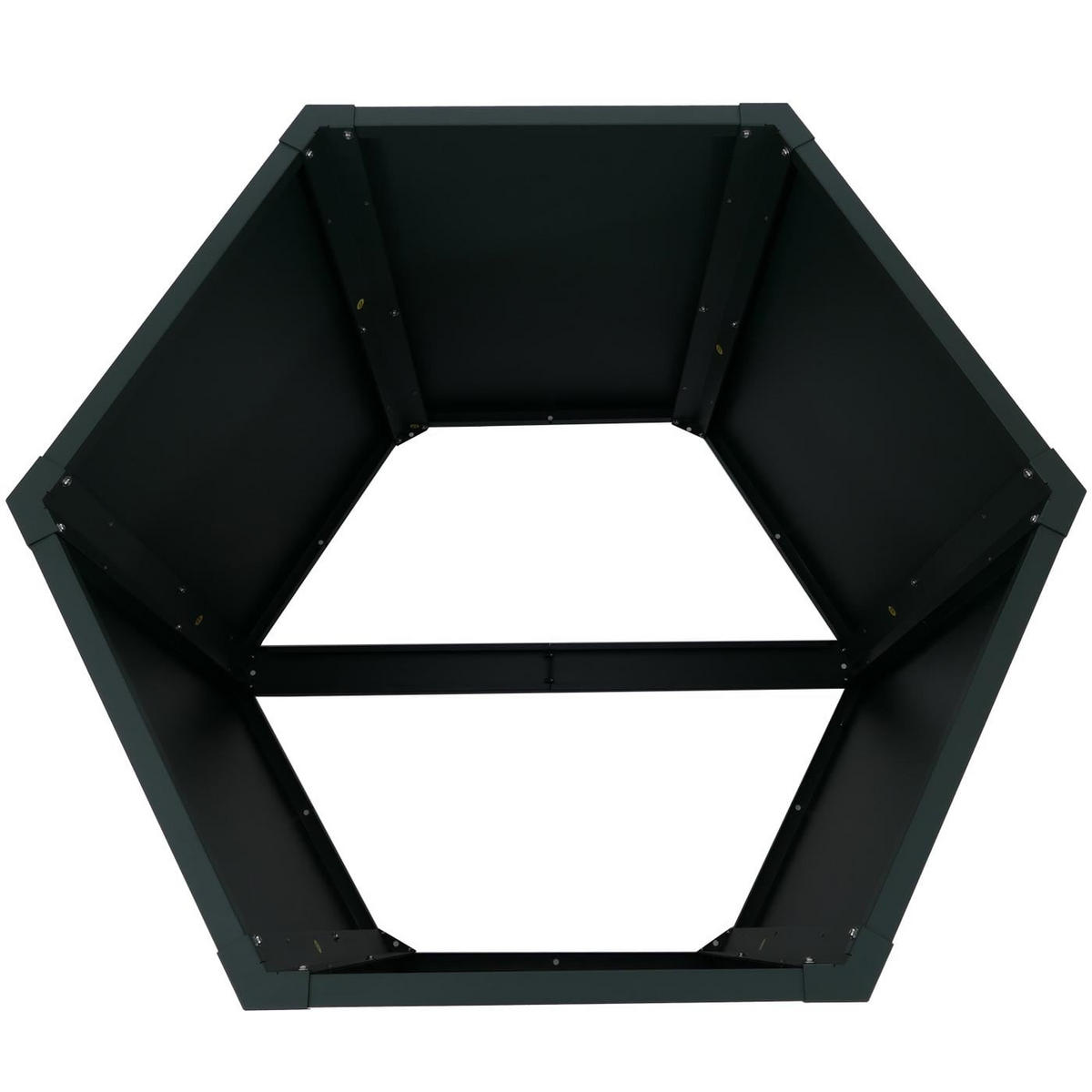 HOCHBEET 3er-Set 77x264x100cm Grün - Grün, Metall (264/77/100cm) - PROREGAL