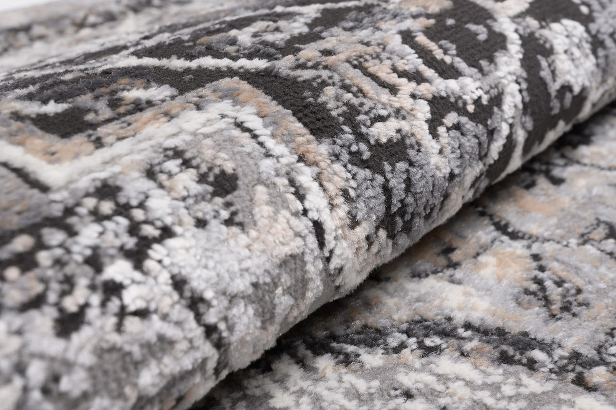 TEPPICH VALLEY Grau 160/220 cm - Grau, Textil (160/220cm) - Tapiso