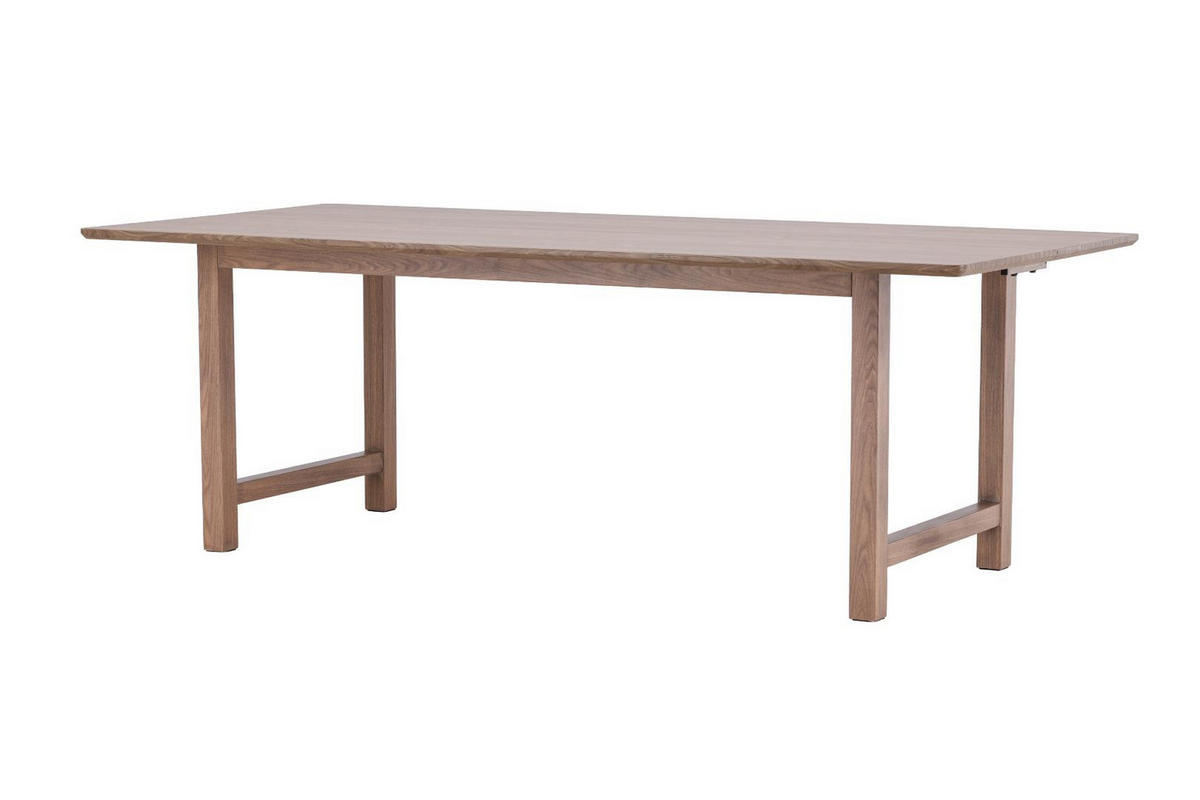 ESSTISCH, Count, Braun, MDF, 100 x 220 x 75 cm - Braun, Holzwerkstoff (220/100/75cm) - ebuy24