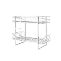 ETAGENBETT Karolin 205x166x99 aus Metall in Weiß - Weiß, Metall (90/200cm) - 58aufmkessel