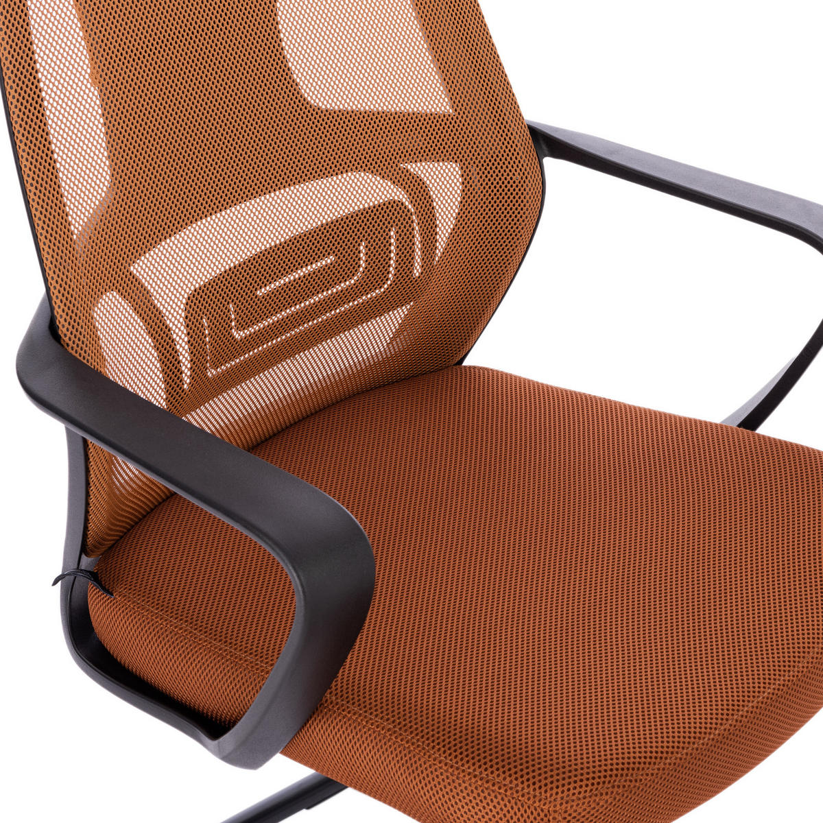 BESUCHERSTUHL DELTA 2er Set Stoffbezug Braun - Schwarz/Braun, Textil (60/100/53cm) - SVITA