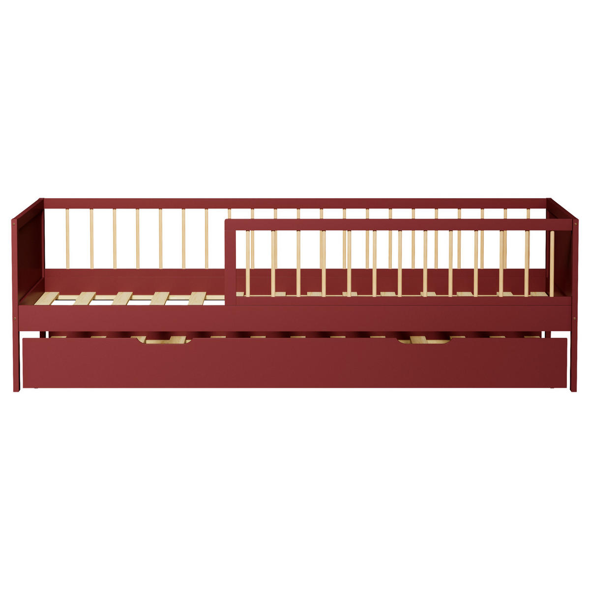 KINDERBETT Adam Terracotta 190/90 cm - Orange, Holz - Happy Garden