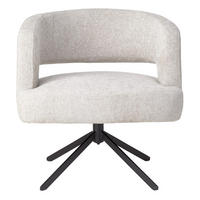 ESSZIMMERSTUHL Baldr Beige 74.4/72/76cm - Beige, Textil (72/76/74.4cm) - PTMD Collection