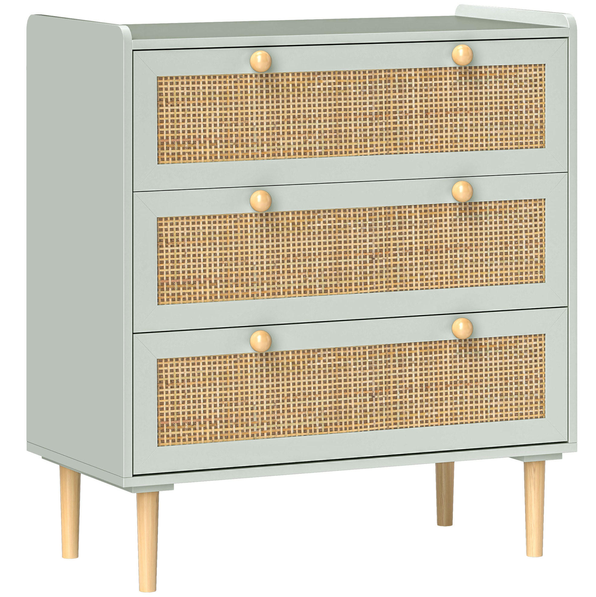 Modenvie Kommode Hellblau 80x87.5x40 cm