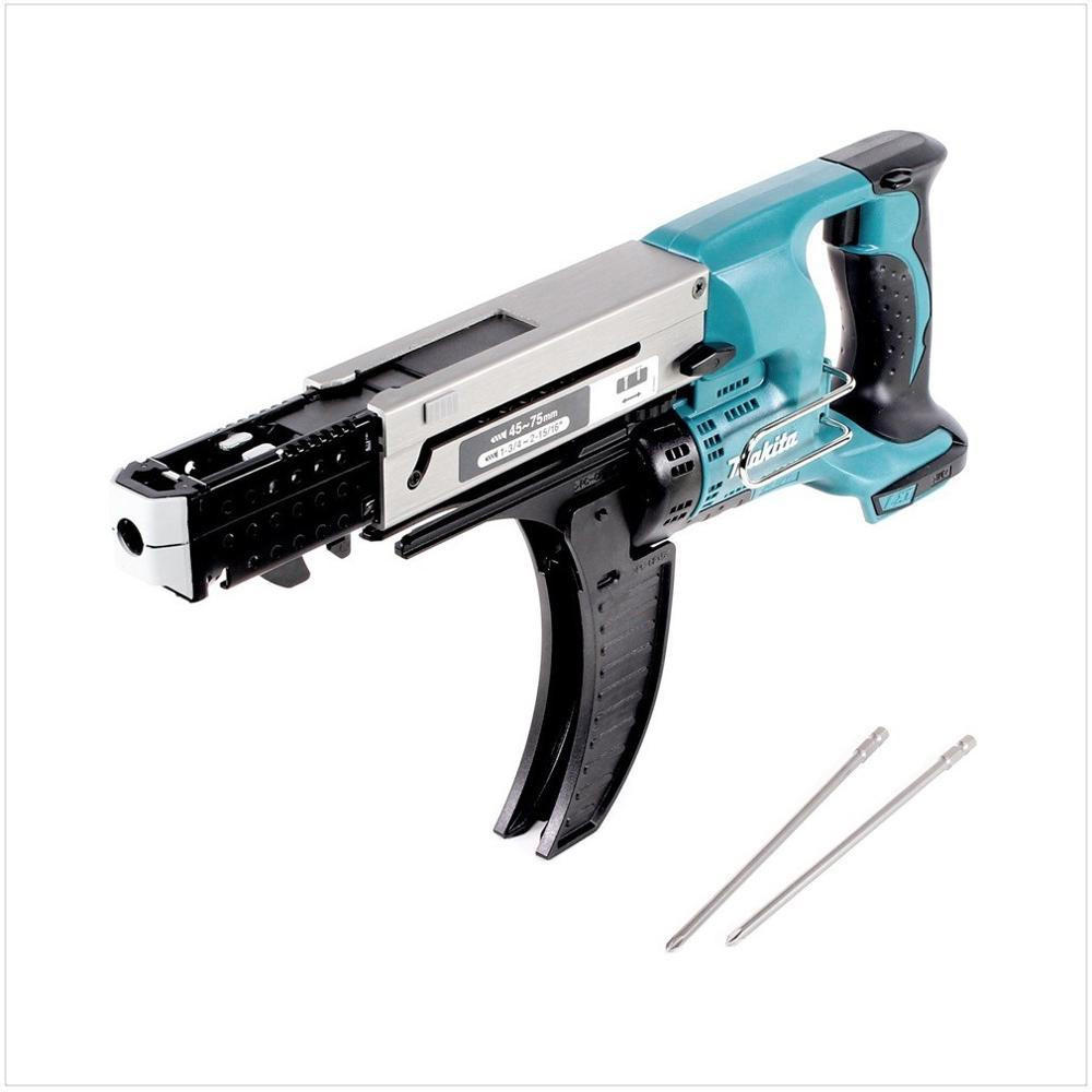 MAKITA DFR 750 Z Akku Magazinschrauber 18V 45-75mm Solo - ohne Akku, ohne Ladegerät - Multicolor, Kunststoff (47/85/9cm) - Makita