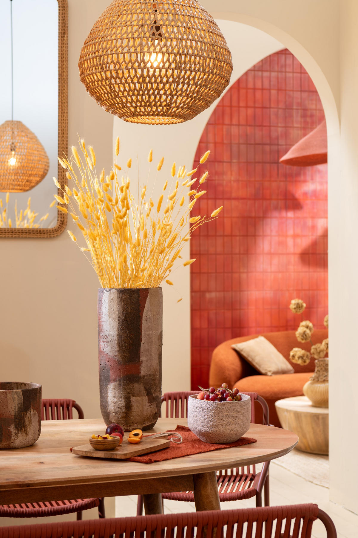 BLUMENTOPFE MILTOS - Töpferei - Gelb - Ø 21 cm - Gelb, Keramik (21/50cm) - J-Line