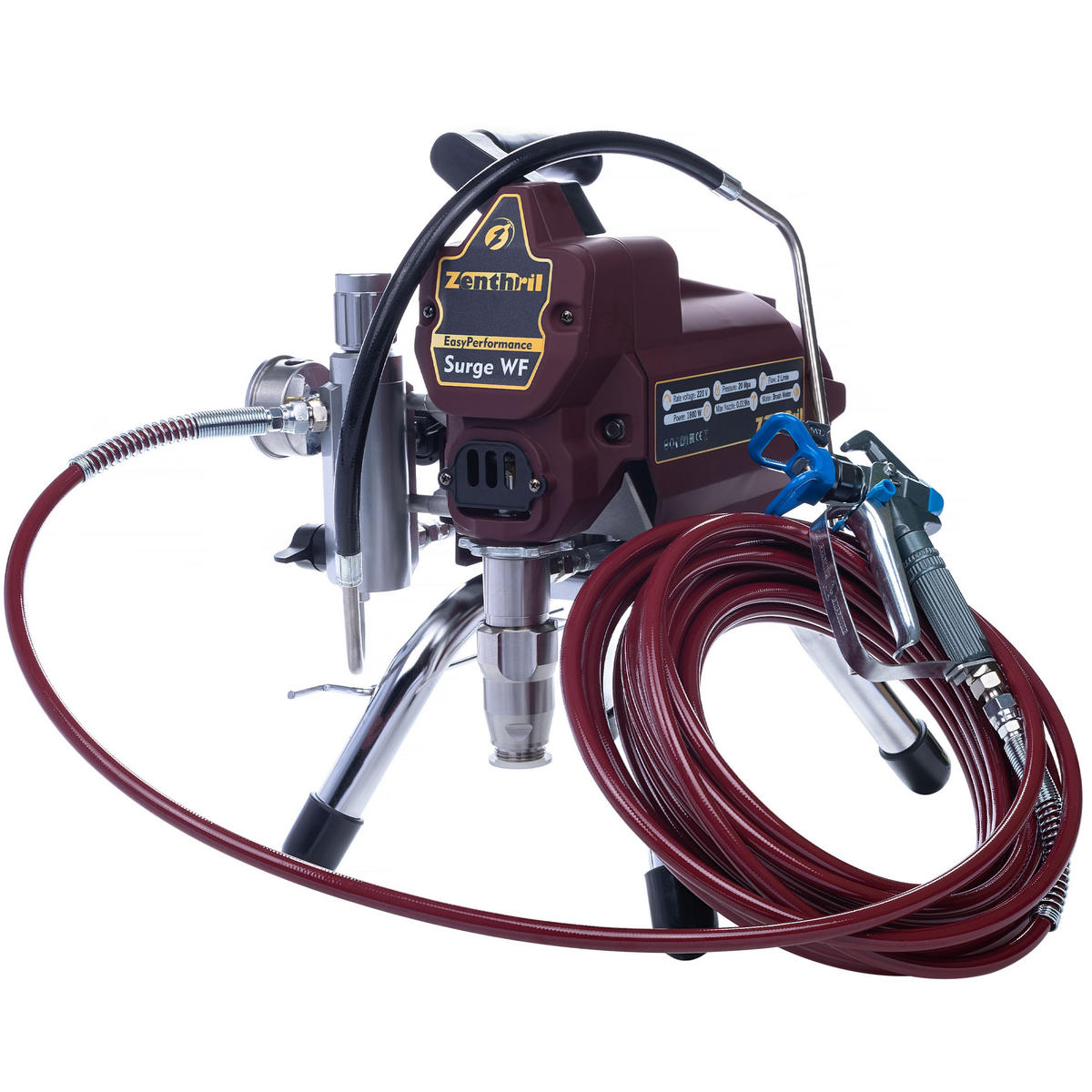 FARBSRITZGERÄT Surge WF - 1800 W, 20 MPa, 2 l/min, max. Düse 0,019” - Multicolor, Kunststoff