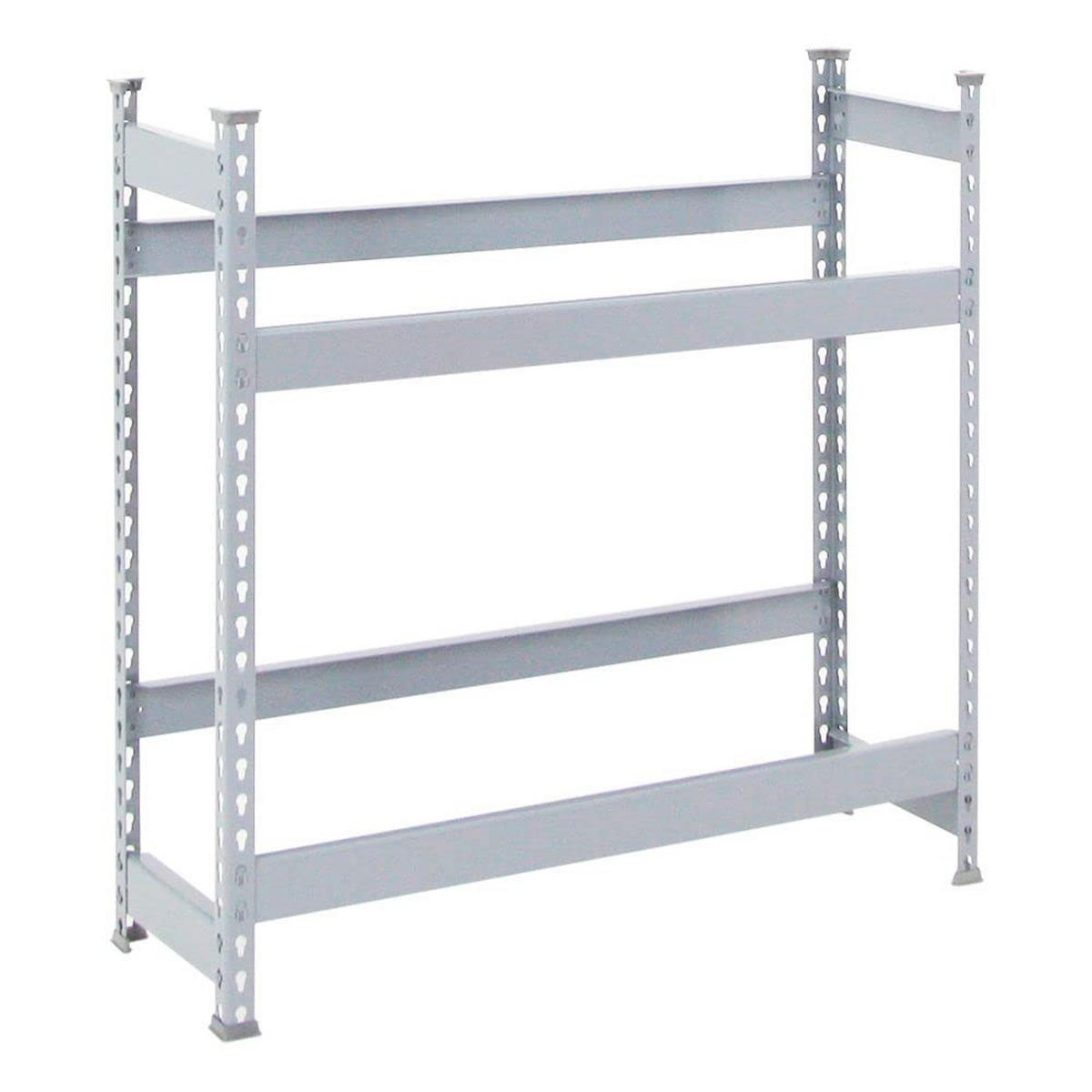 GETRÄNKEKISTENREGAL Camel HxBxT 100 x 100 x 30 cm Grau - Grau, Metall (133/100/30cm) - PROREGAL