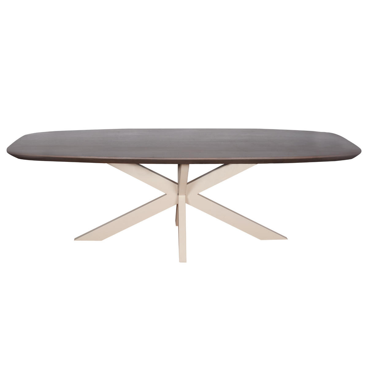 ESSTISCH Madison Beige 100/200/76 cm - Beige, Holz (100/200/76cm) - Starfurn