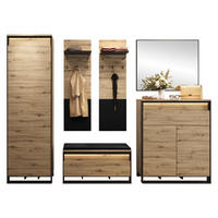 GARDEROBEN-SET Quant VII - Eiche Artisan, Holzwerkstoff (60/200/40cm) - MIRJAN24
