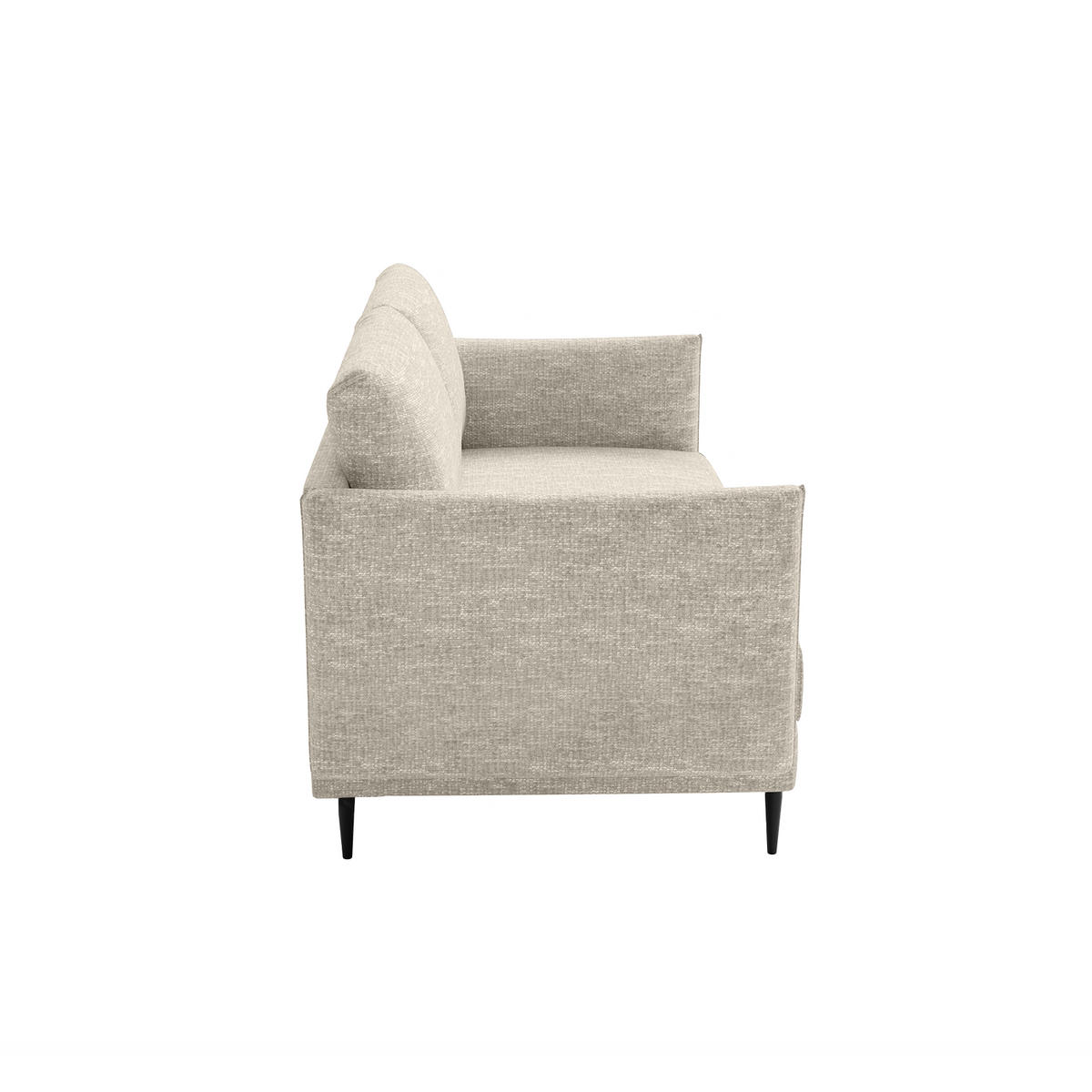 SOFA Koge Ohne Schlaffunktion, Beige - Beige, Textil (196/95/86cm) - Fedve