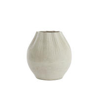 VASE Acda Weiß Ø43,5/46 cm - Weiß, Papier (46cm) - Light & Living