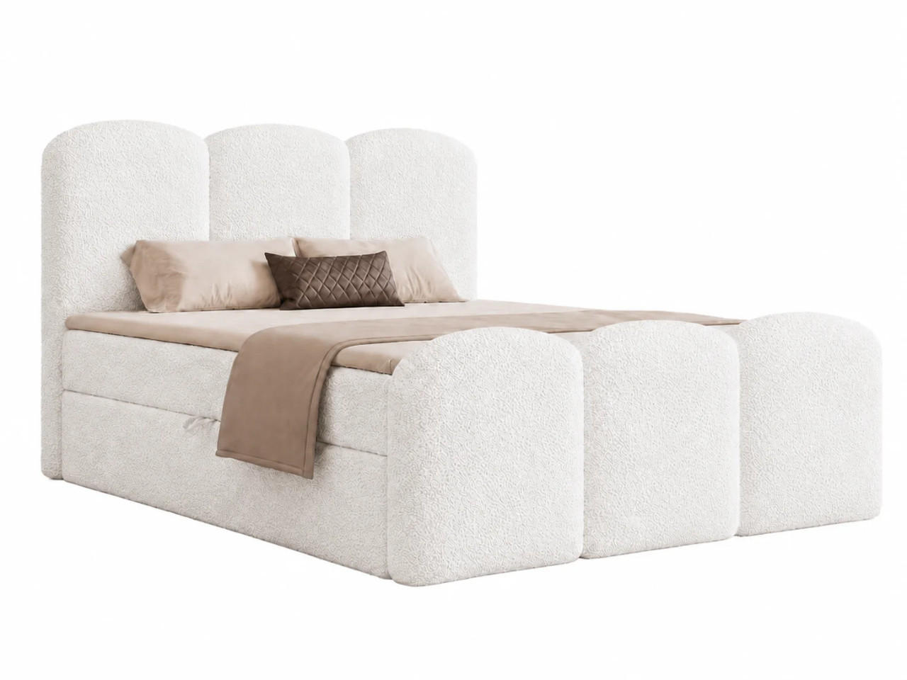 Emlar Home Boxbett Weiß 160x200 cm