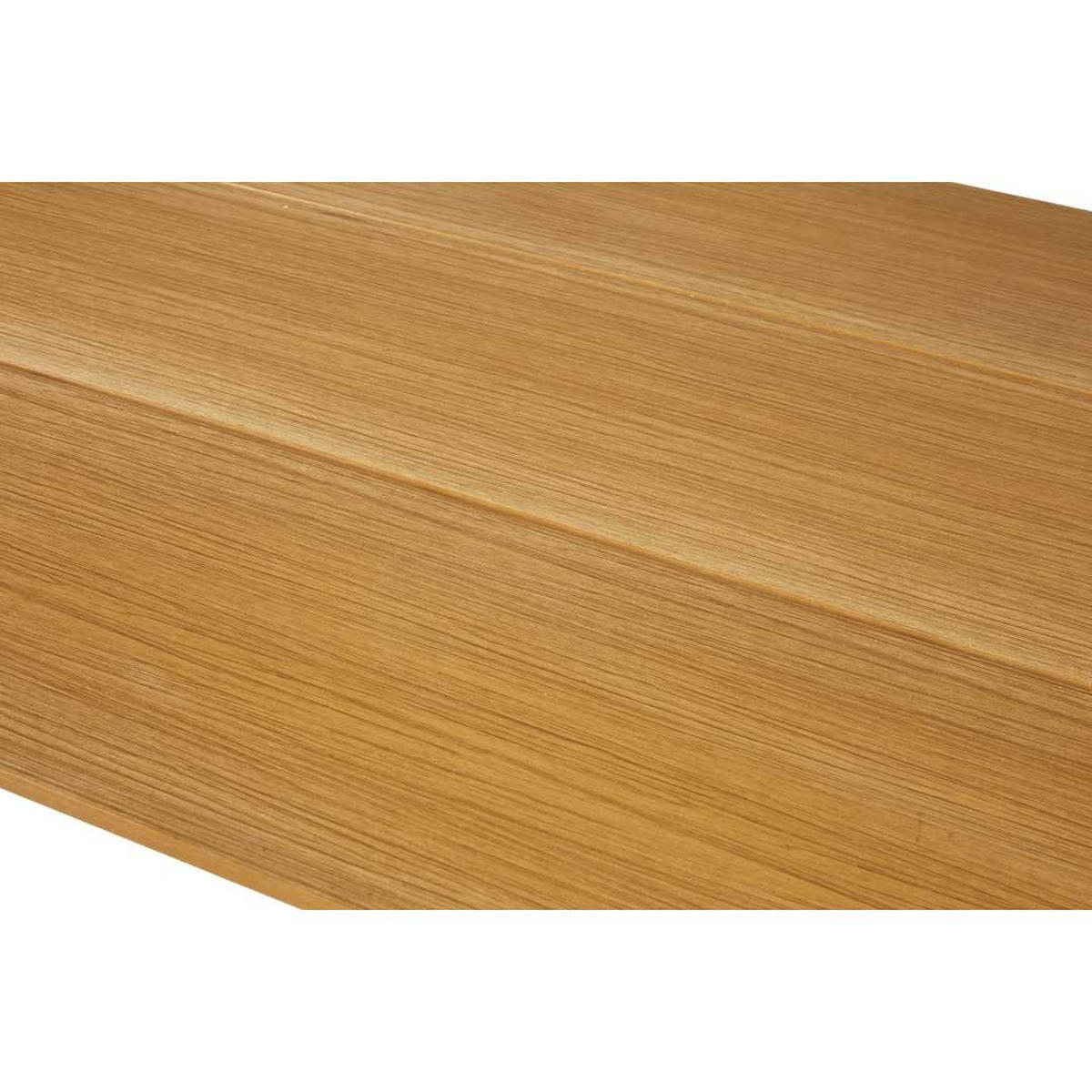 GARTENTISCH, Martinus, Schwarz, HDPE, 210 x 100 x 75 cm - Schwarz, Kunststoff (100/210/75cm) - ebuy24