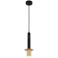 LED HÄNGELEUCHTE SHANNA, Metall, Schwarz, GU10 - Schwarz, Metall (12/12/130cm) - Globo Lighting