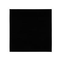 TEPPICH MONO SQUARE Schwarz 200/200 cm - Schwarz, Kunststoff (200/200cm) - Tapiso
