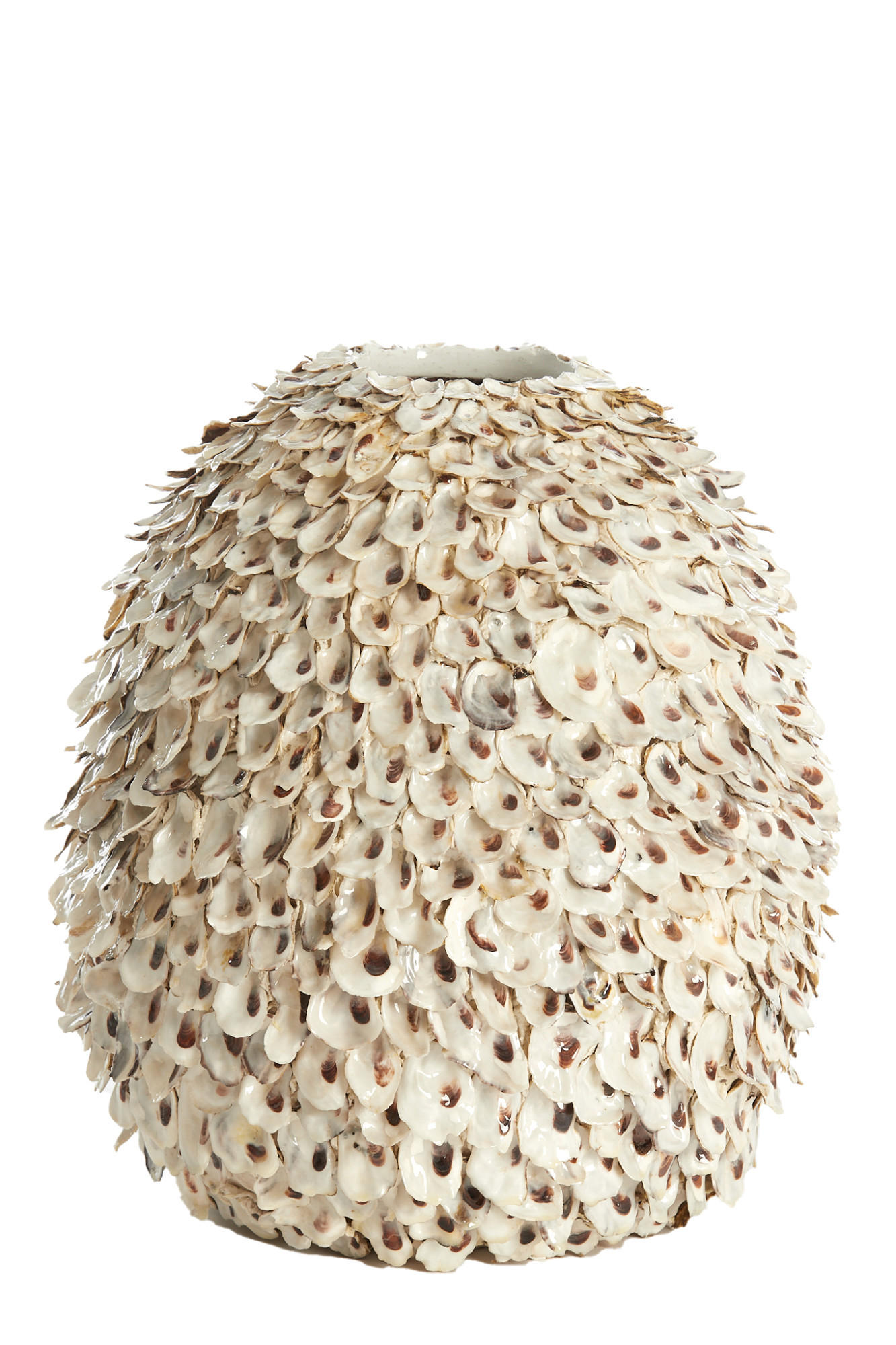 VASE Ubate Braun Ø33/35 cm - Braun, Holz (35cm) - Light & Living
