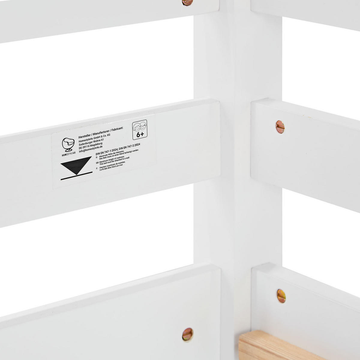 HOCHBETT 90/200 cm Pirat mit Tunnel - Schwarz/Weiß, Holz - Homestyle4u