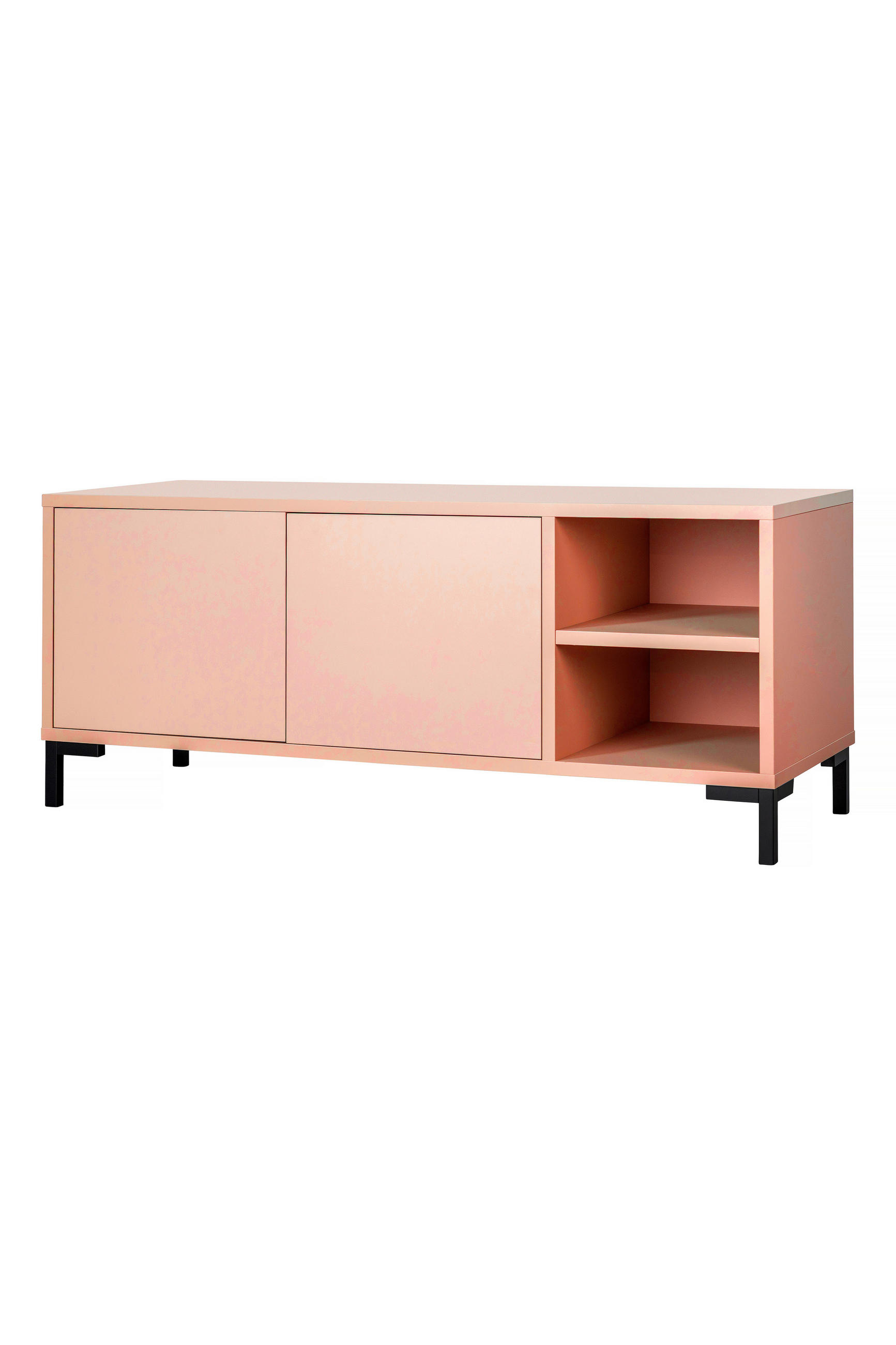 Thumbnail - RNT By Really Nice Things Tv-Möbel, Pink, Holzwerkstoff, 40x47x113 cm, Wohnzimmer, Wohnwände, Lowboards, Lowboards stehe...