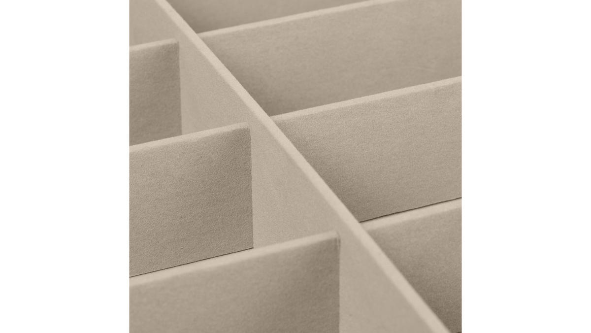 BRILLENBOX - Multicolor, Glas/Holzwerkstoff (33.5/15.5/19.5cm) - Relaxdays