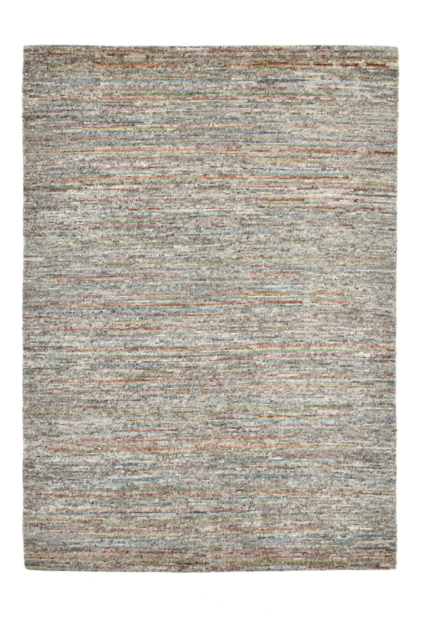 Sansibar Sylt Wollteppich Grau 90x160 cm