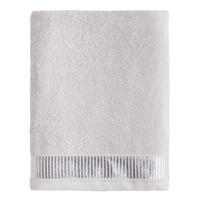 BADETUCH Alicanty - Hellgrau, Textil (70/130cm) - home&you