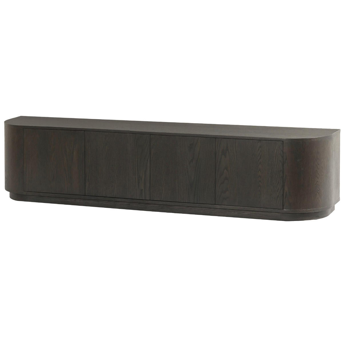TV-MÖBEL Novero Braun 40/220/45 cm - Dunkelbraun, Holz (220/45/40cm) - Livingfurn